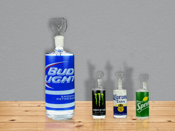 8" Drink cans design water bubbler