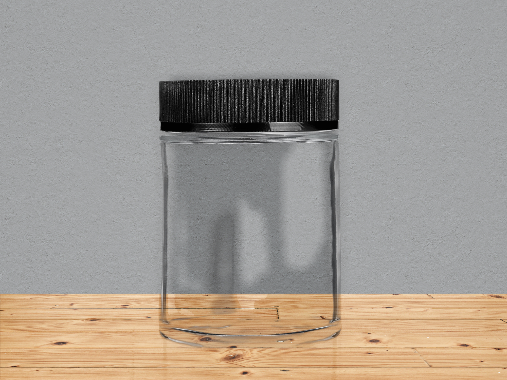 Variation #16340 of Glass Jar with Plastic Lid